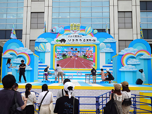 『第2回 フジテレビジュツ博』「めざましくんダッシュ」