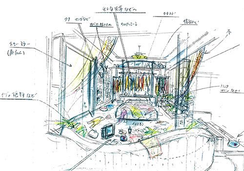 ダー子のホテルスイートルーム パース