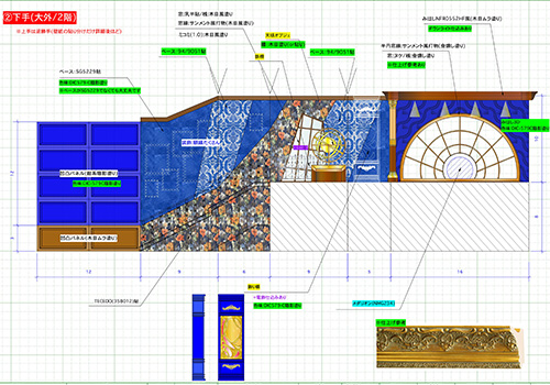 セットイメージ 下手