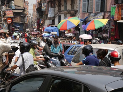 カトマンズ街並み