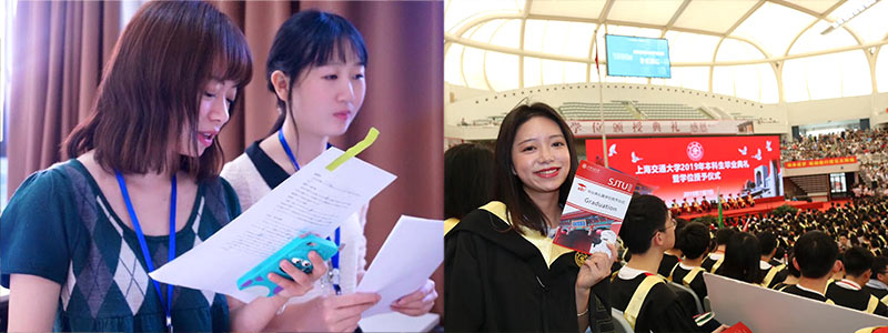 イベントでは司会役も / いろんなことを学んで、無事卒業！ 