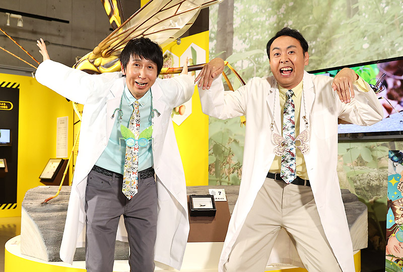 昆虫への造詣が深いお二人です。