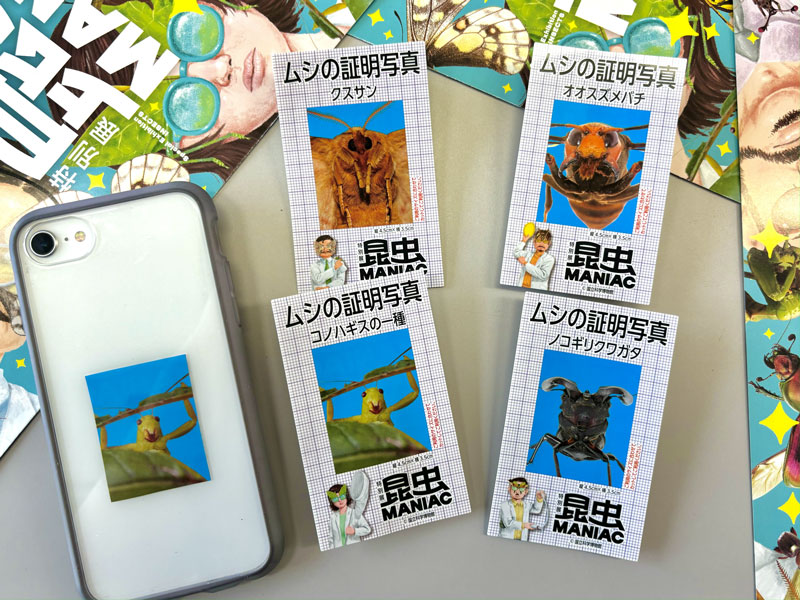 超MANIAC！「ムシの証明写真」(全4種)  