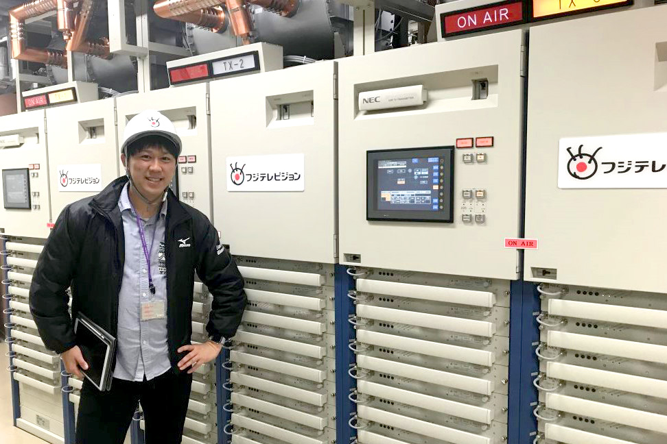 送信技術部 早見哲平