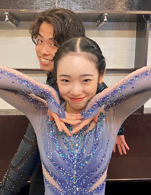 長岡柚奈＆森口澄士